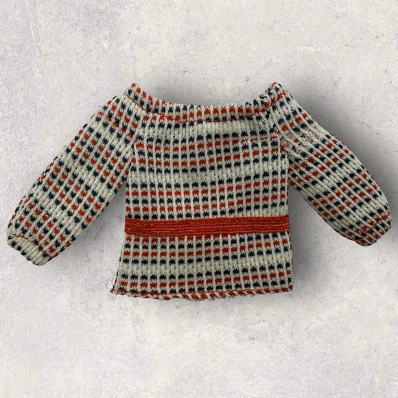 Vintage Barbie 1977 Best Buy Fashion Outfit #9628 Red Skirt & Long Sleeve Blouse - Picture 10 of 12